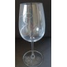 Wijn glas ge-etst