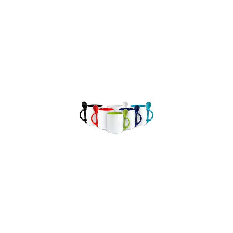 Mok met Lepel - 330 ml