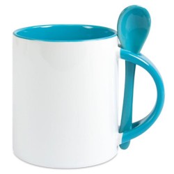 Mok met Lepel - 330 ml