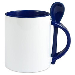Mok met Lepel - 330 ml