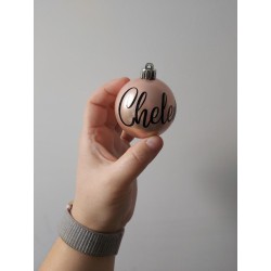 Kerstbal met naam