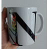 beker met monogram naam voorletter