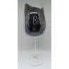 Wijn glas Juf