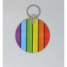 Sleutel hanger Regenboog verticaal
