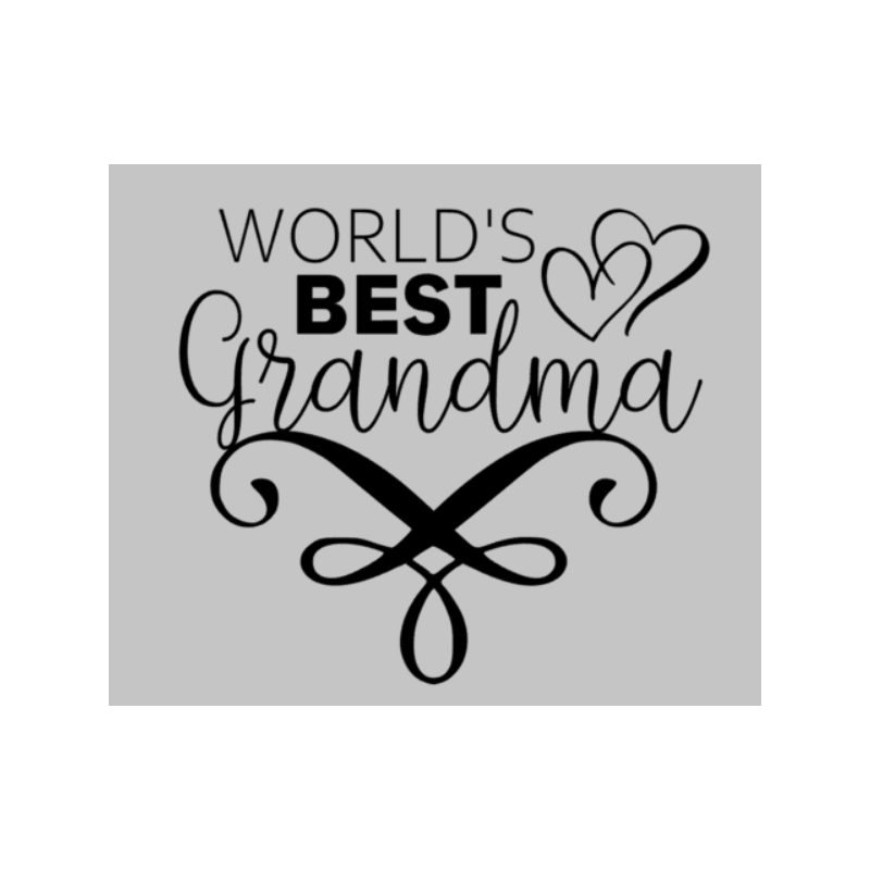 Ge-etst Thee glas, World's best Grandma
