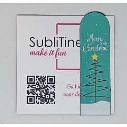 Magnetische boekenlegger, Merry Christmas