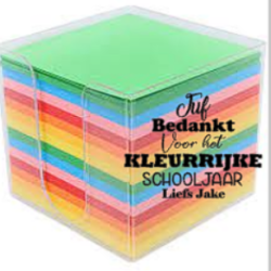 Memo blok, Kleurrijke Schooljaar