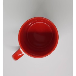 Mok / Beker  gekleurde binnenkant en handvat