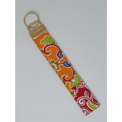 key chain kleurig oranje