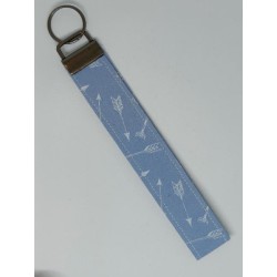 keychain pijl blauw