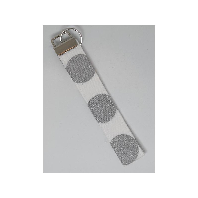 keychain zilver cirkel