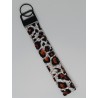 keychain animal print roodachtig