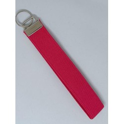 keychain hot pink
