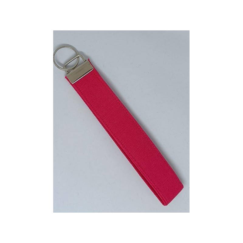keychain hot pink